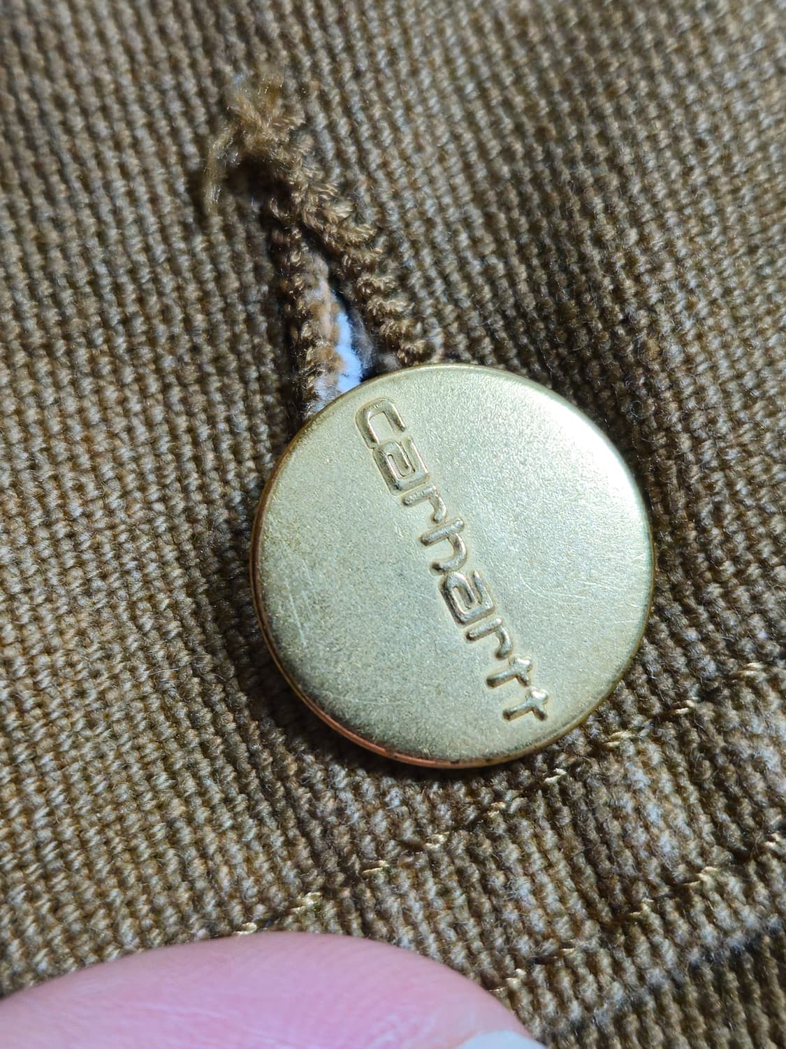 칼하트 윕 빕 오버롤 브라운 30사이즈 상품이미지5