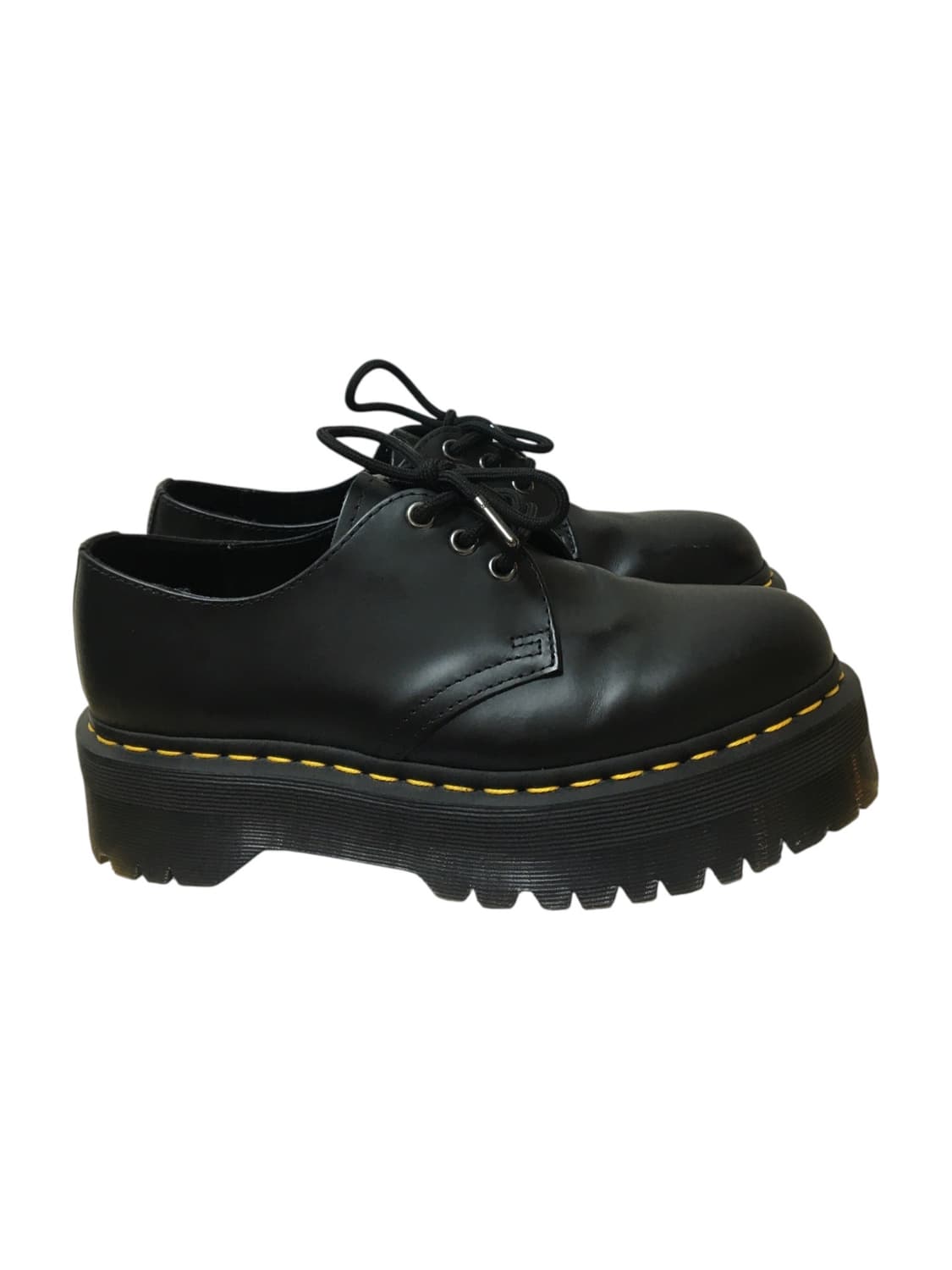 닥터마틴 1461 쿼드 블랙 폴리시드 스무스/25567001 260mm 상품이미지2