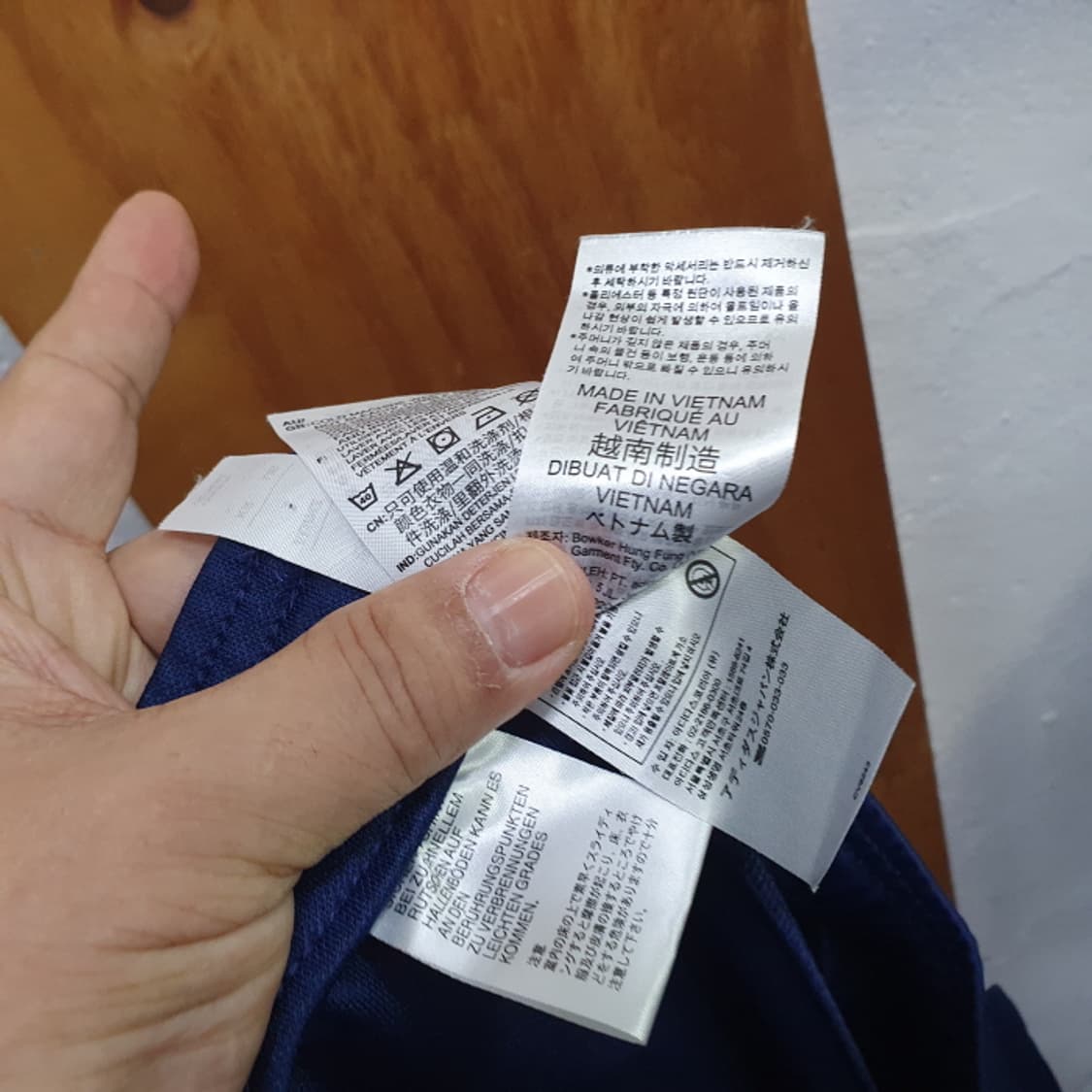 그레이색 양모 후리스 자켓(110) 상품이미지4