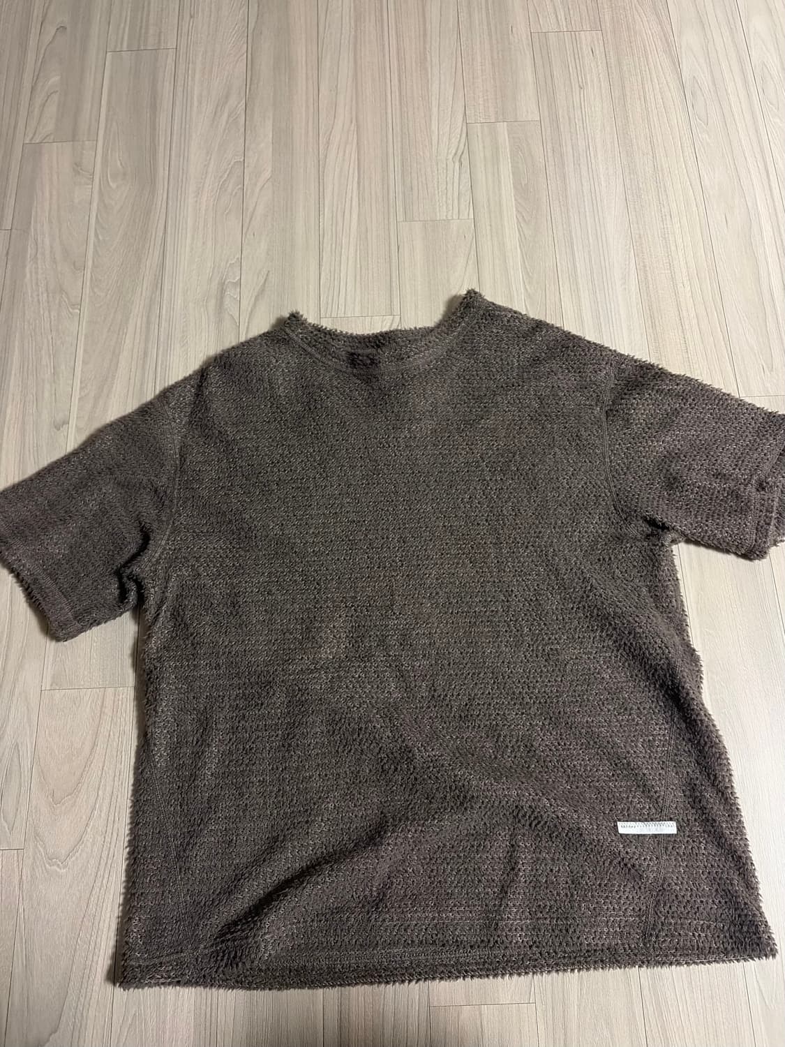 [M] 새티스파이 퍼즈 플리스 반팔 티셔츠 팔콘 색상 satisfy 상품이미지1