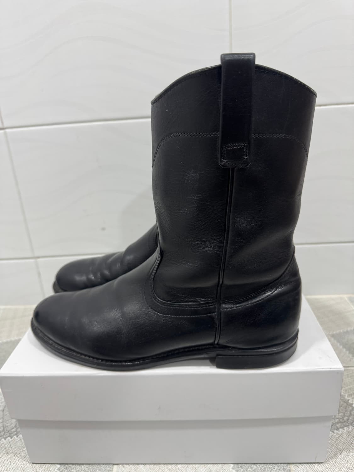 OG 레드윙 페코스 9.5  275사이즈 팝니다. 상품이미지3