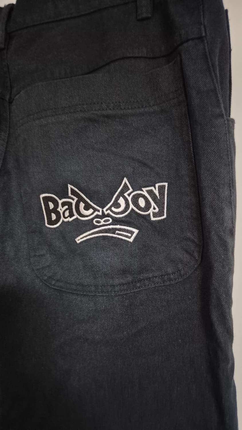 BAD BOY빅로고 힙합팬츠 허벅지40 상품이미지3