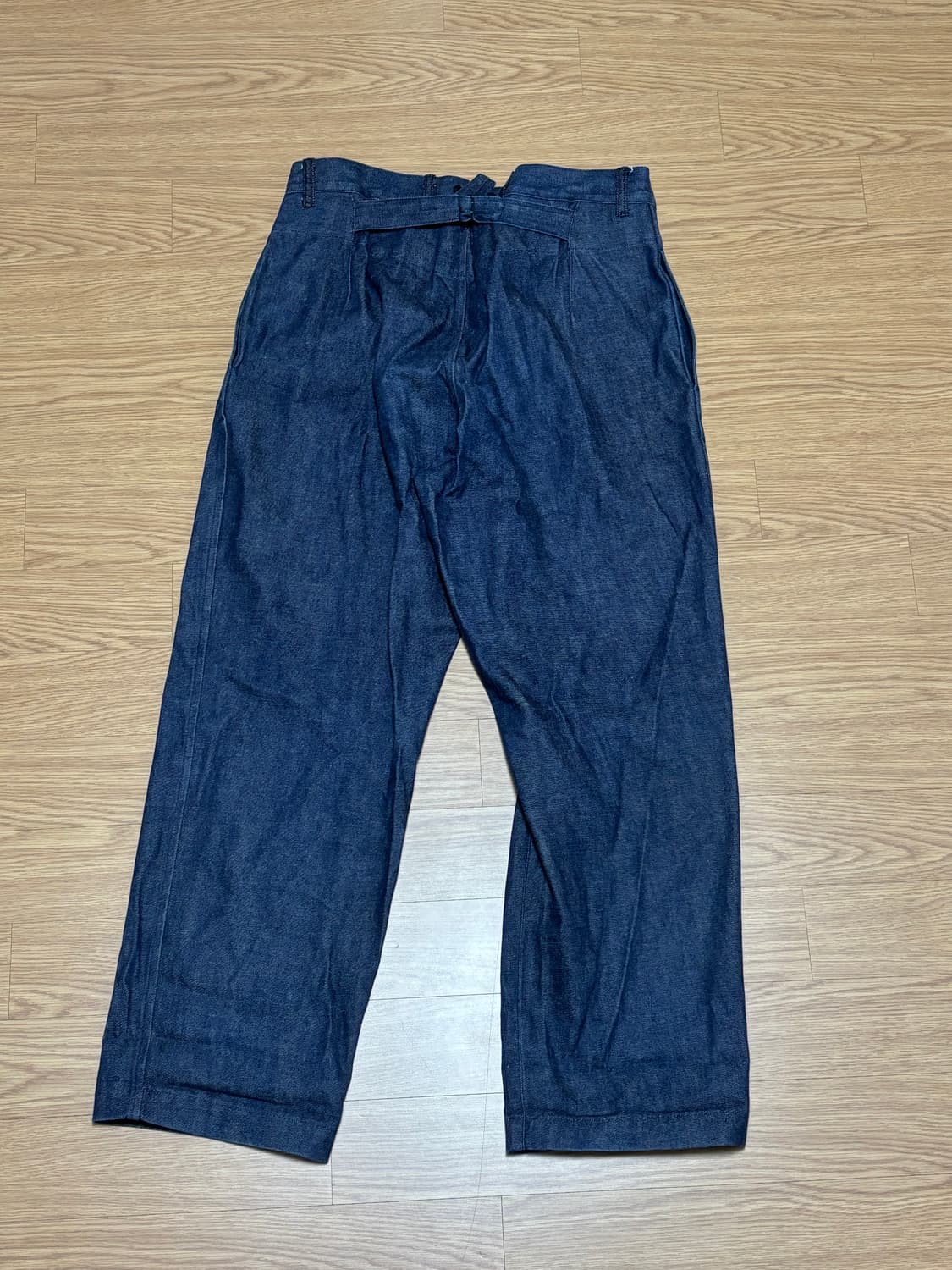 코모리 데님 오버팬츠 2사이즈 상품이미지2