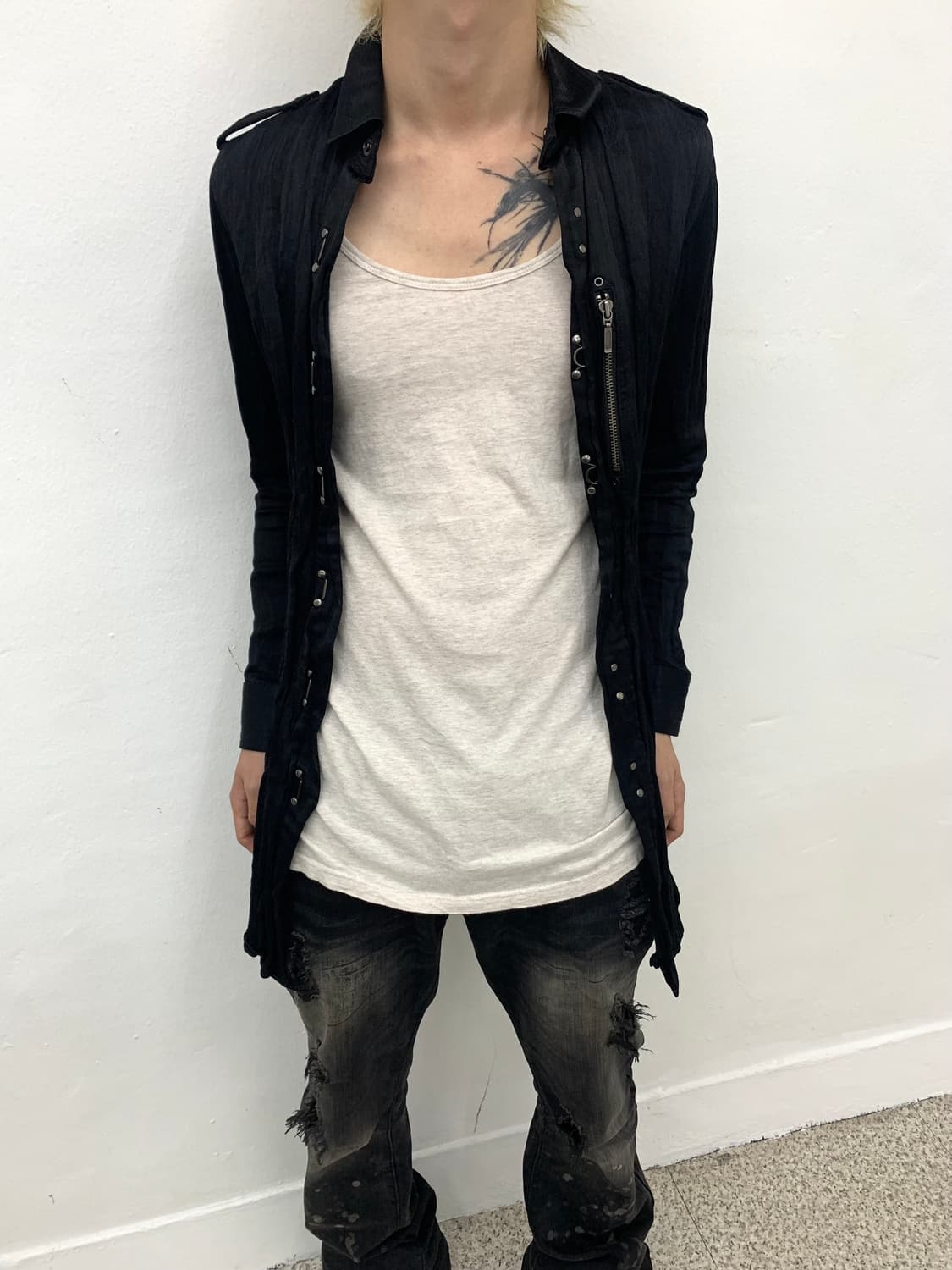 Tornado Mart satin waxed wrinkled archiv 상품이미지6