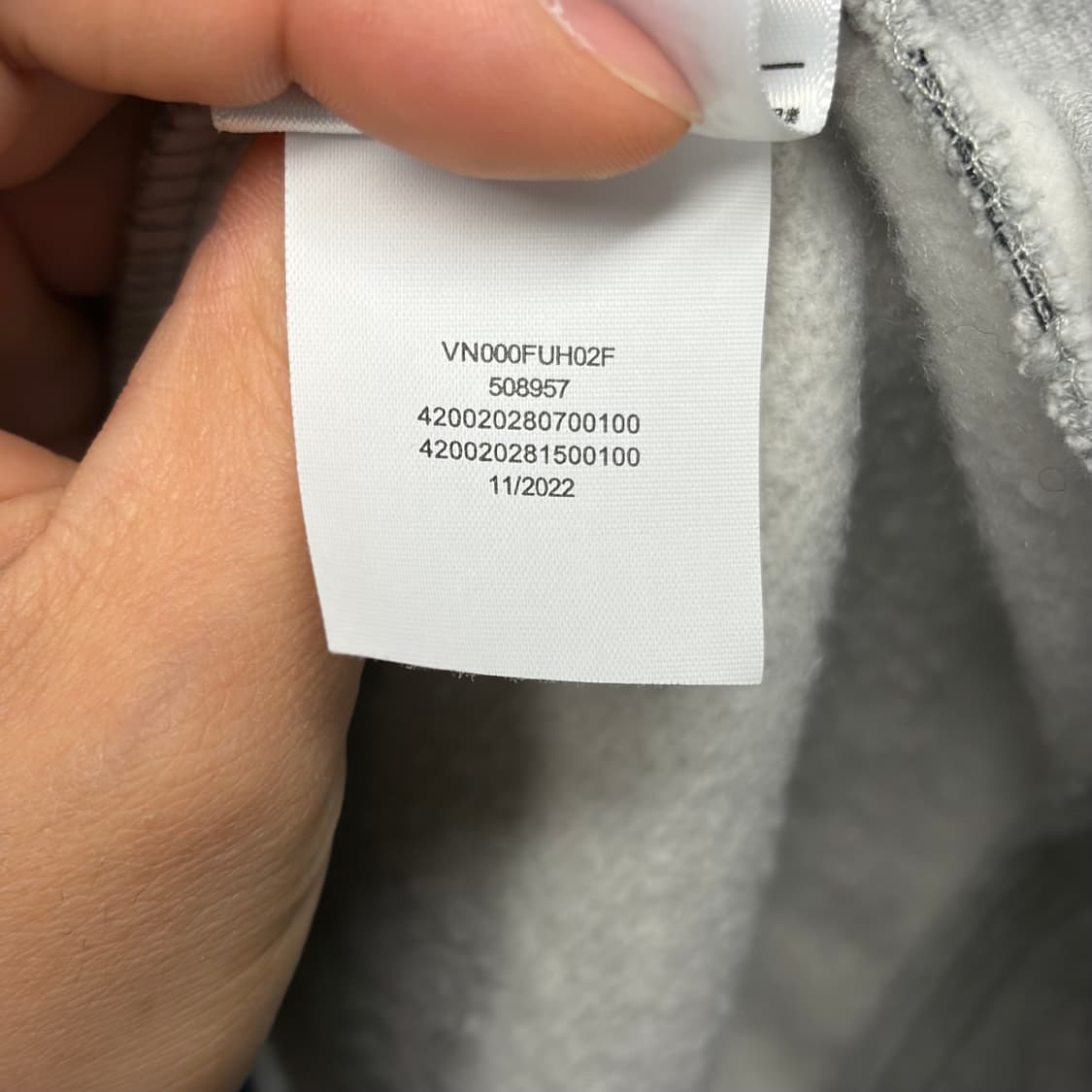 반스 스컬 후드집업 상품이미지5