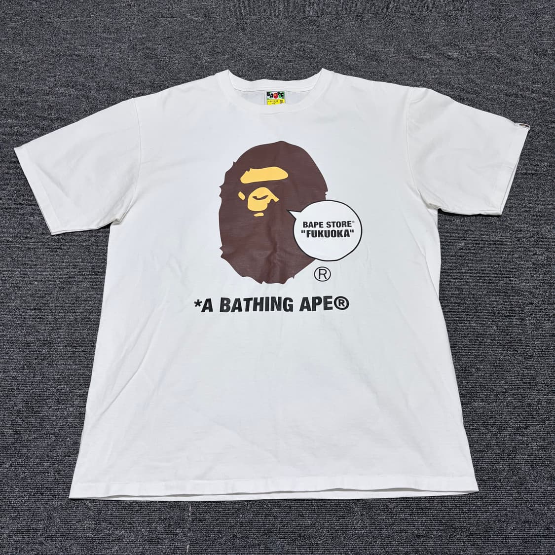 베이프 후쿠오카 헤드 티셔츠 상품이미지1