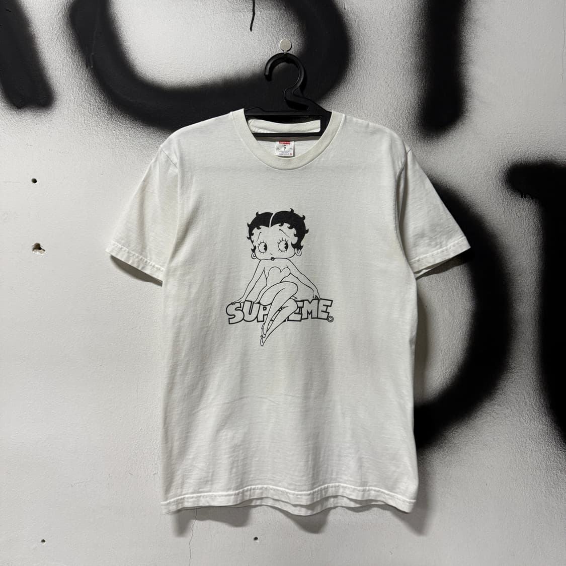 SS16 슈프림 x 베티붑 빅 프린팅 반팔 티셔츠 상품이미지1