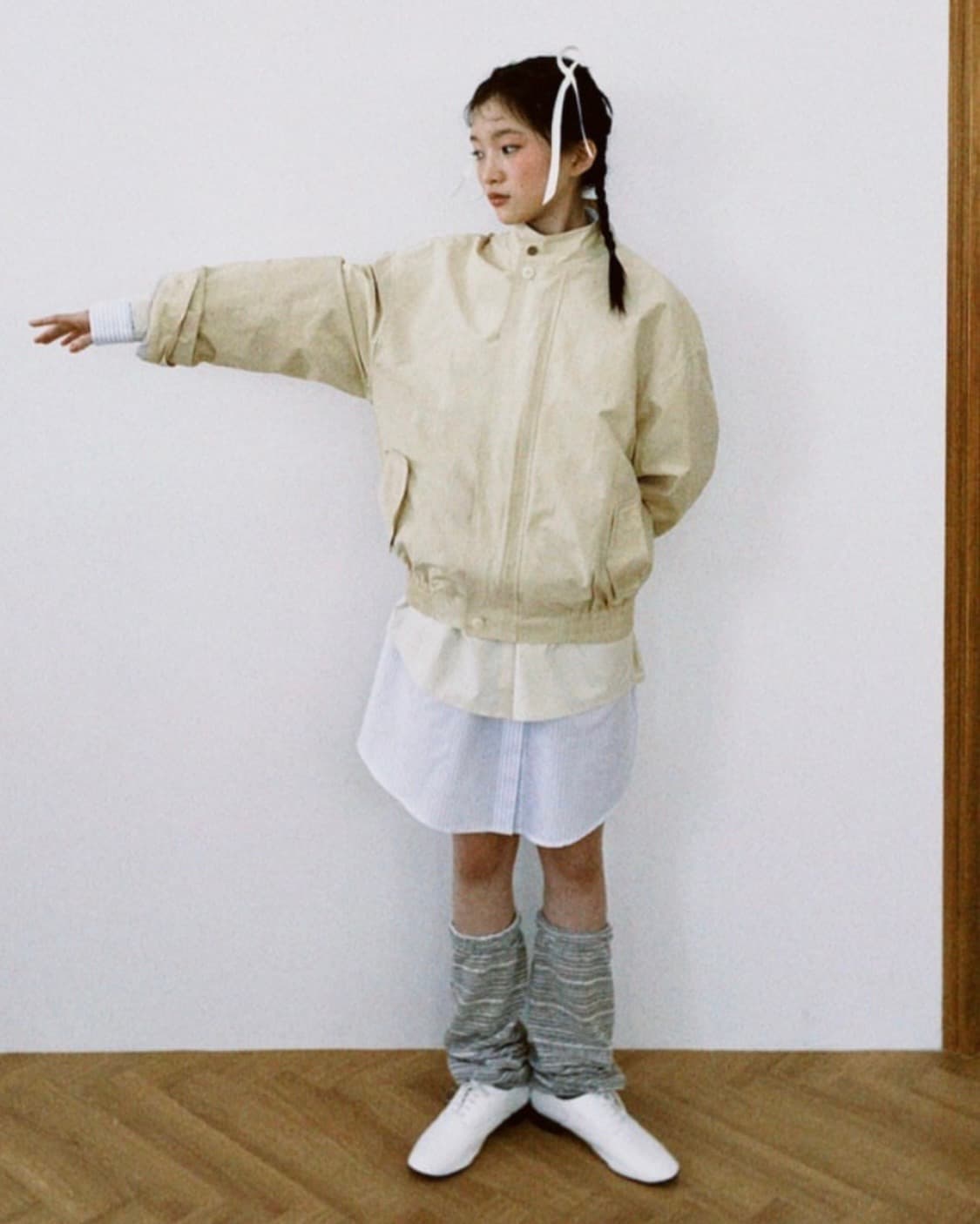 샵페어리 unbalance shirt ops 상품이미지3