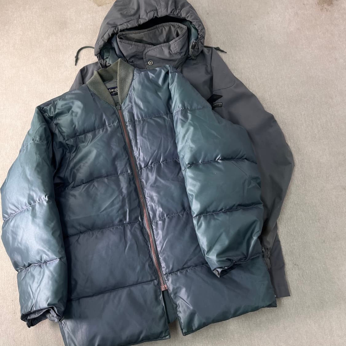 100 입생로랑 90s 구스다운 패딩 자켓 상품이미지2