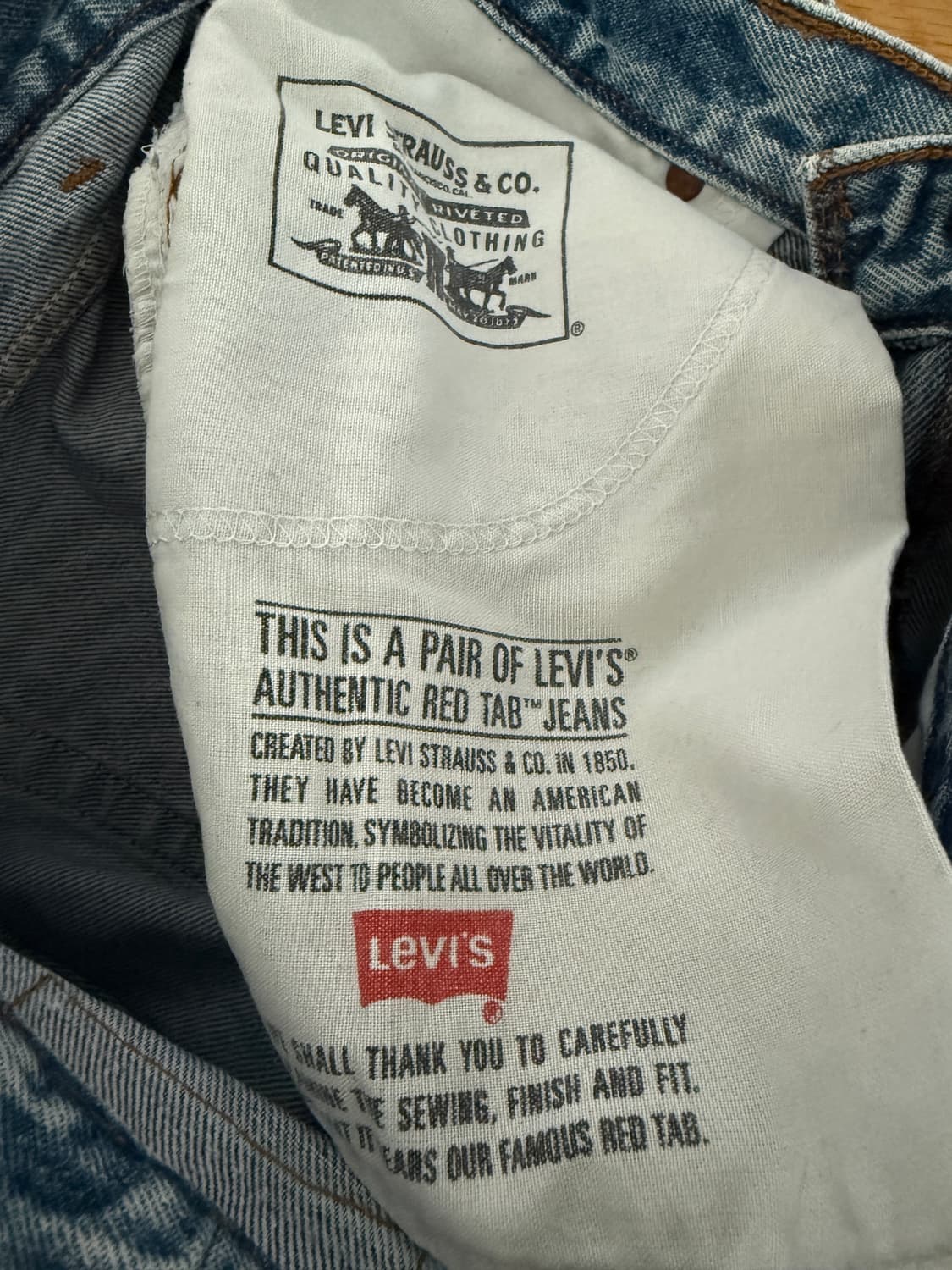 리바이스(Levi's) 517 컷오프 숏팬츠  상품이미지7
