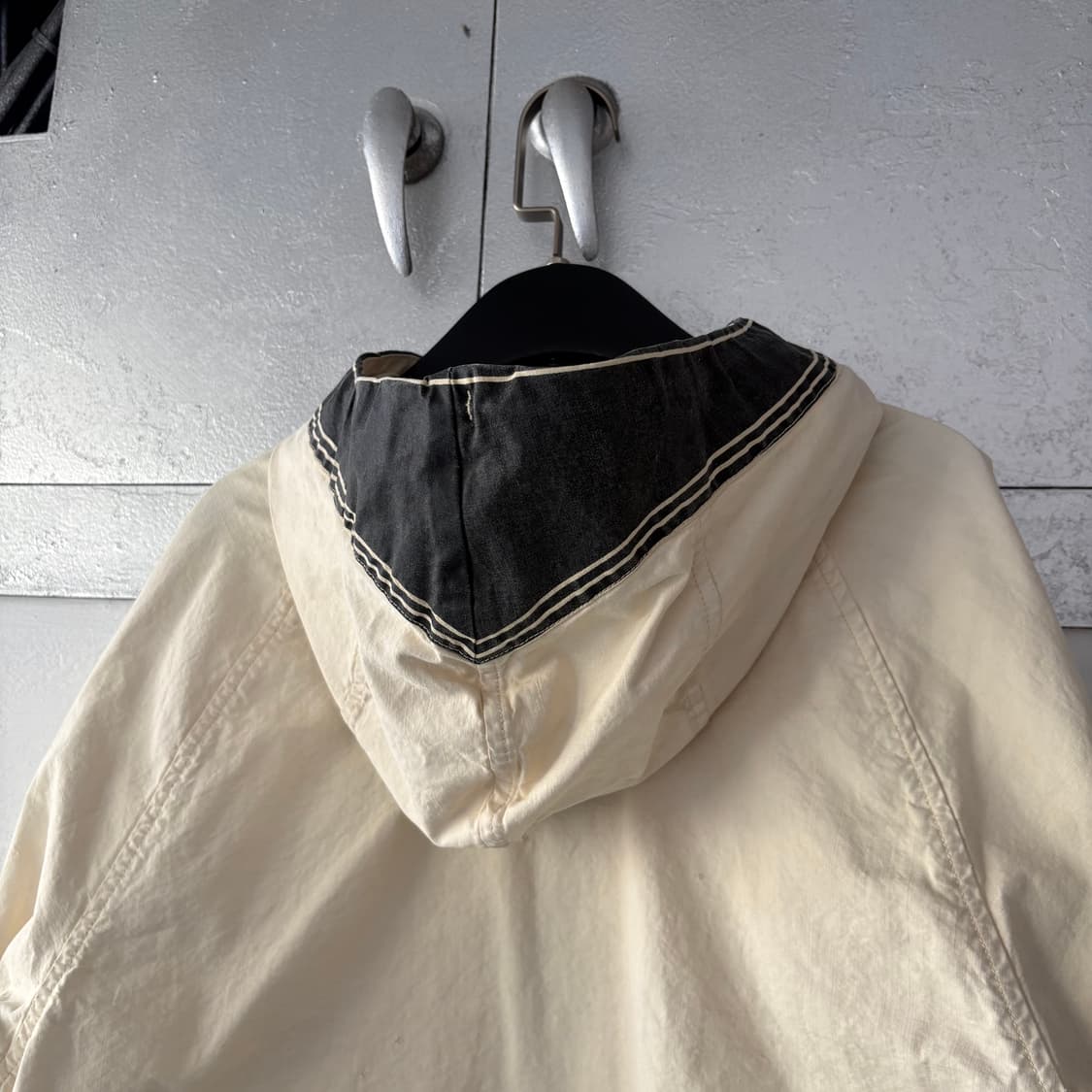 06ss 스톤 아일랜드 아이보리 탄창 쉘 자켓 상품이미지7