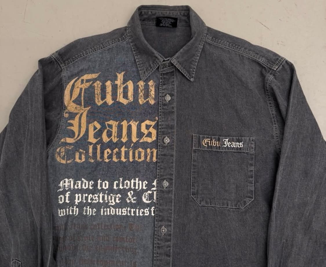Fubu 빈티지 셔츠 상품이미지3