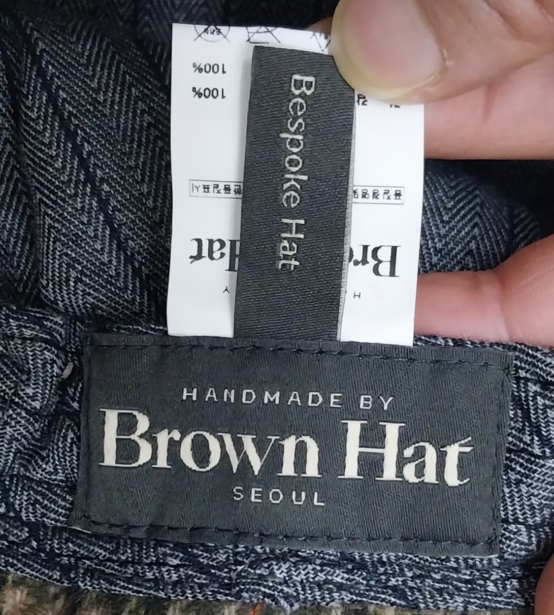 브라운 햇  비스포크 디어스토커 셜록홈즈 모자 상품이미지9