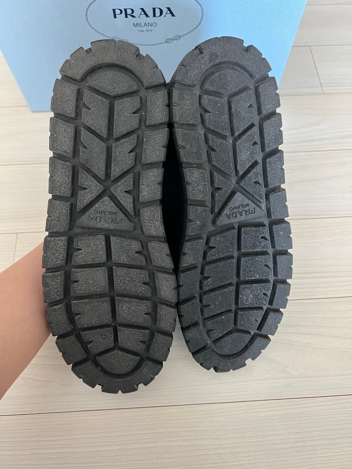 프라다 시어링 워커부츠 37.5 상품이미지6