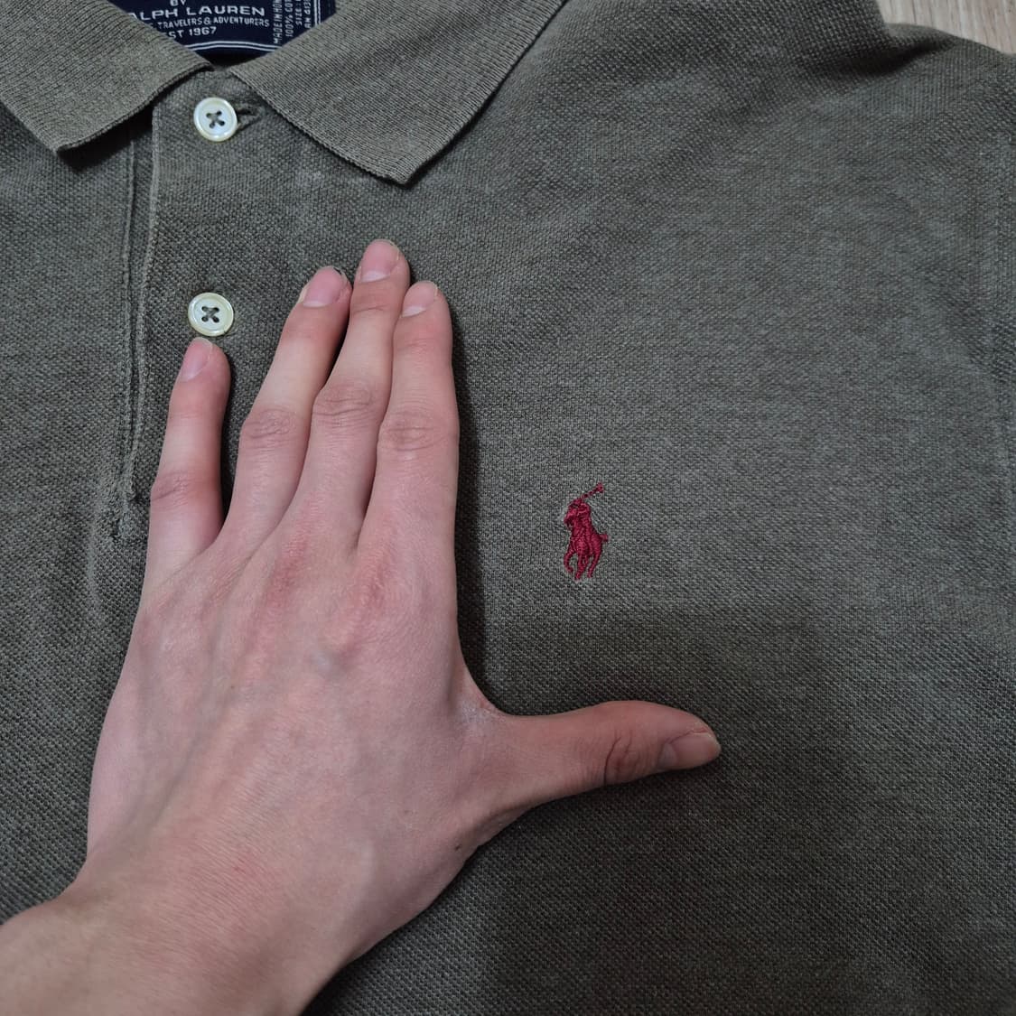 폴로 랄프로렌 스몰포니 PK 반팔 카라티 L(100) 상품이미지4