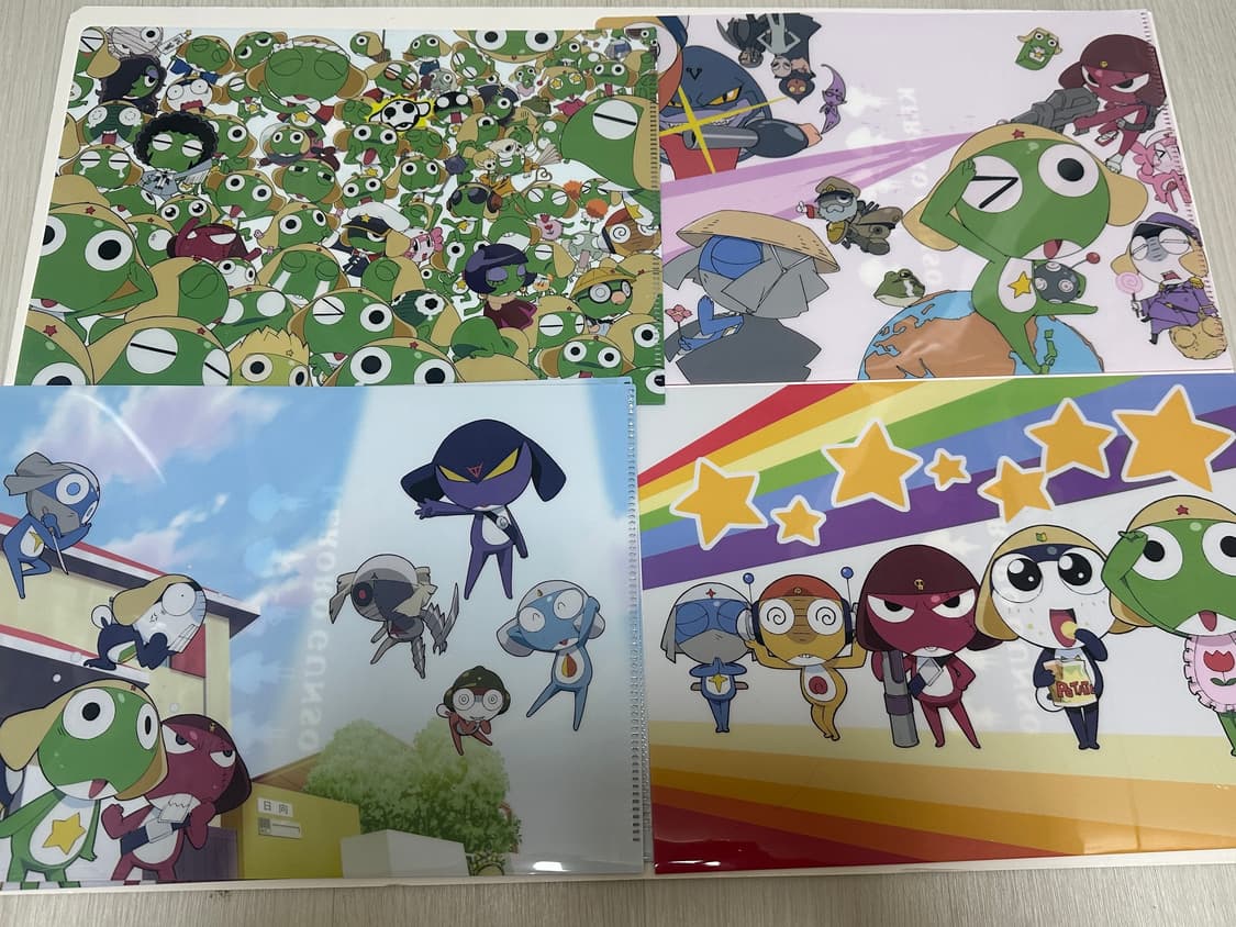 케로로 제일복권 쿠지 k상 i상 파일 스티커 메모지 문구 하위상 상품이미지2