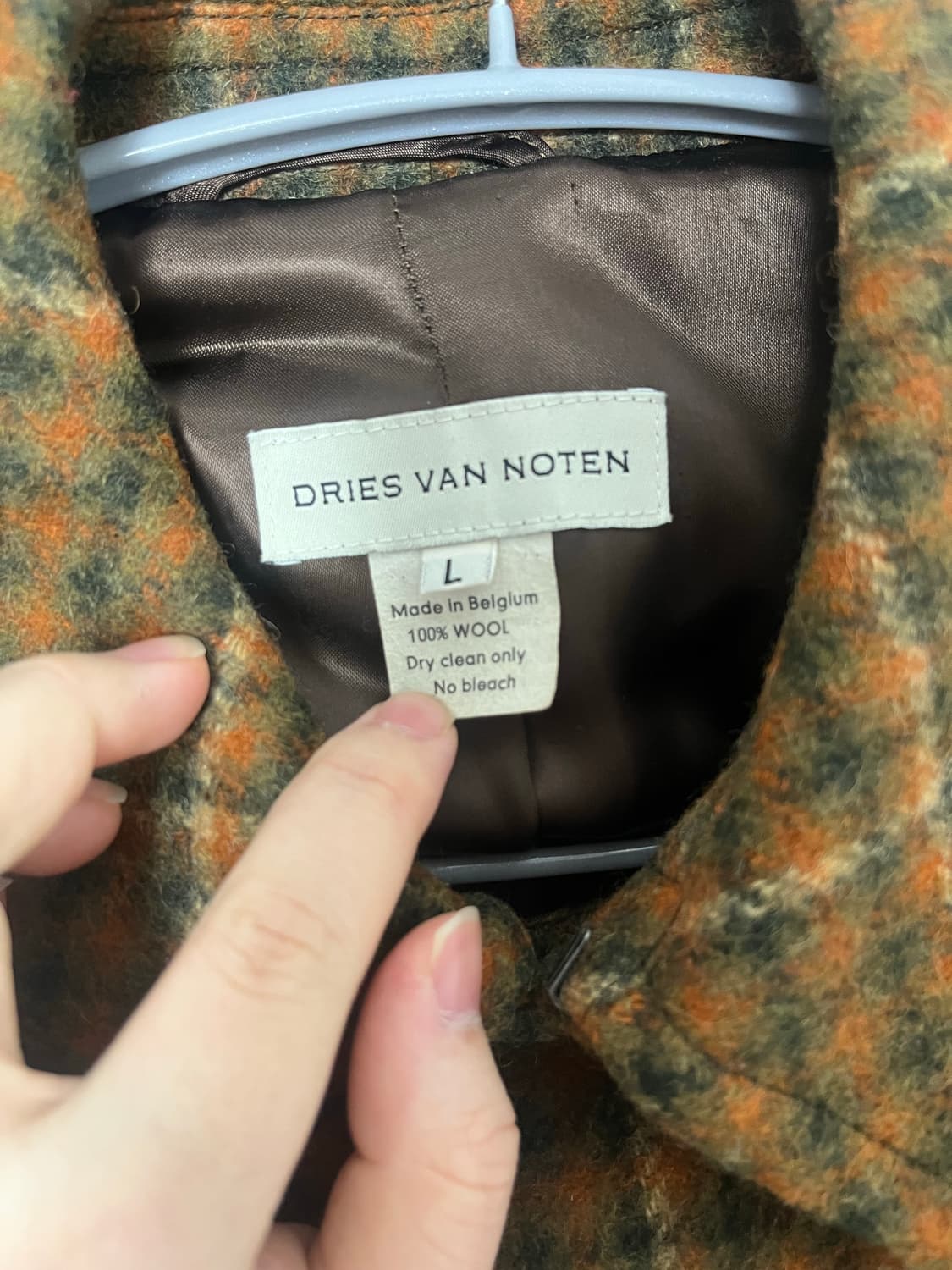 드리스반노튼 벨티드 코트 상품이미지3