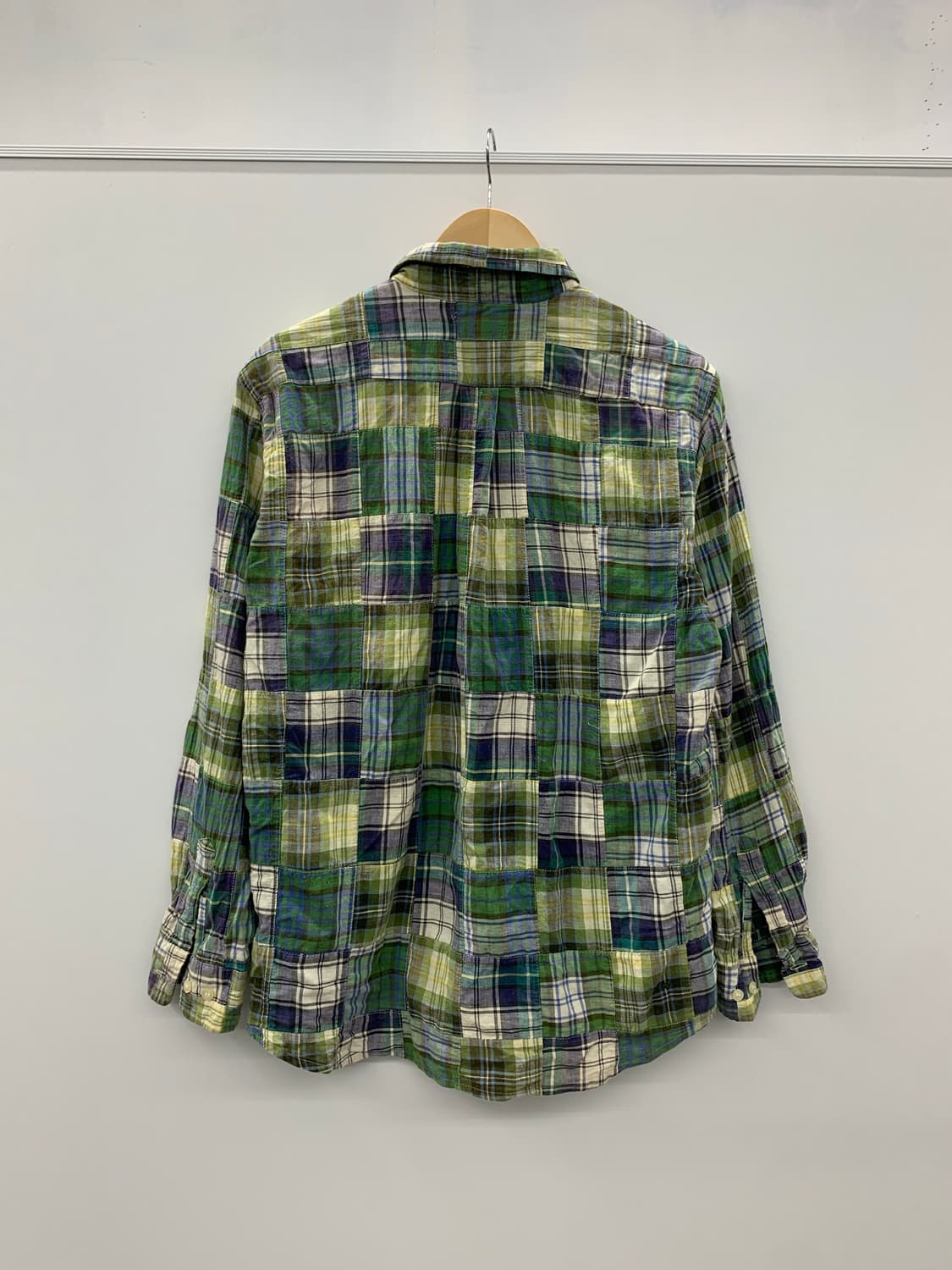 Slap Shot patchwork shirts 상품이미지2