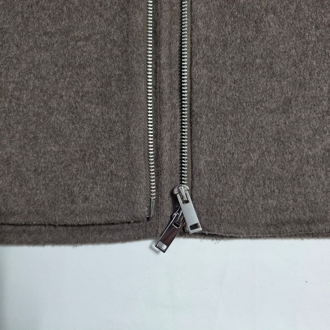 1771 자라(ZARA) 울 혼방 스탠드넥 하이넥 집업 자켓 XS (84 상품이미지7