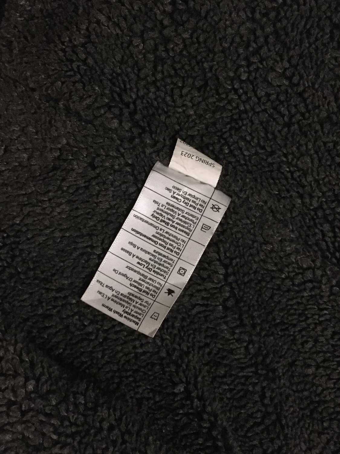 Carhartt-루즈 핏 워시트 덕 셰르파 안간 모크넥 조끼 블랙(XL) 상품이미지6