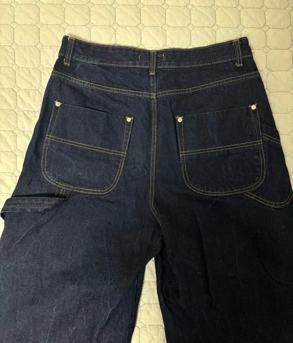 [2] 9999아카이브 더블니 데님팬츠 상품이미지4