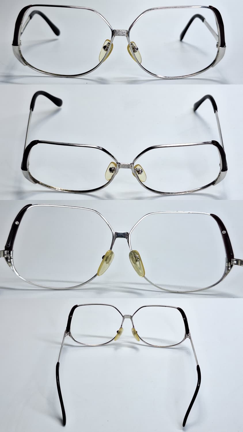 80s 일본 빈티지 Vista 비스타 6032 스플릿 브로우라인 안경테  상품이미지9