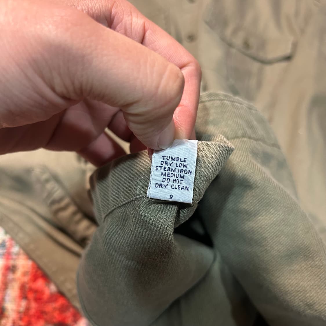 [XL] 90s 폴로 랄프로렌 피셔 라인 견장 밀리터리 셔츠 상품이미지6