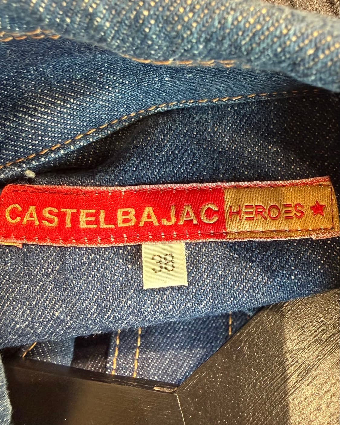 카스텔바작 히어로즈 니트 데님 자켓  상품이미지8