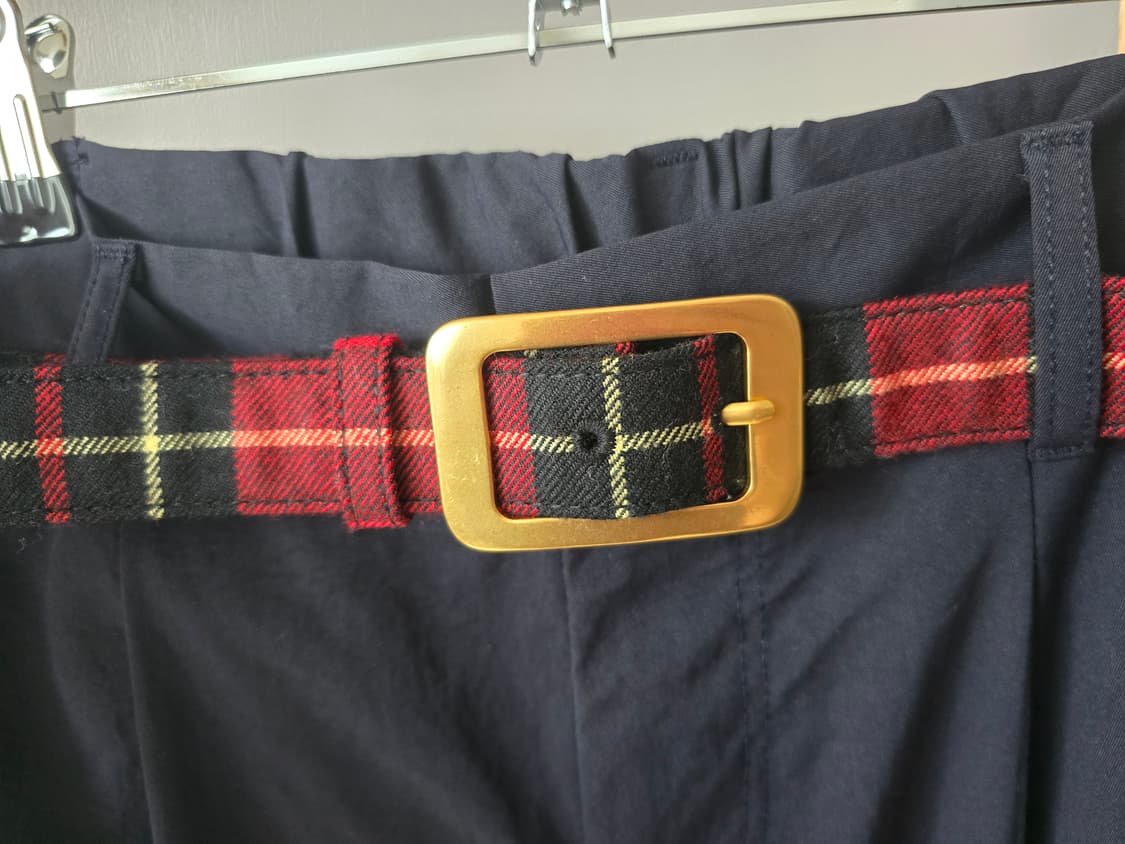 MOJO.S.PHINE 타탄 체크 벨트 상품이미지4