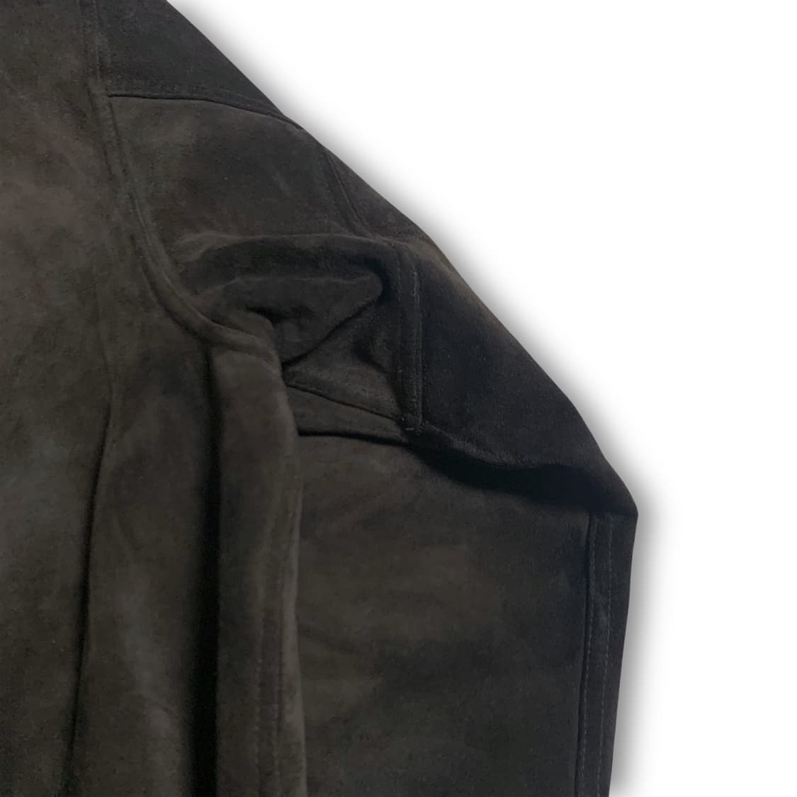 [XL] 90s Polo suede jacket dark brown 상품이미지10