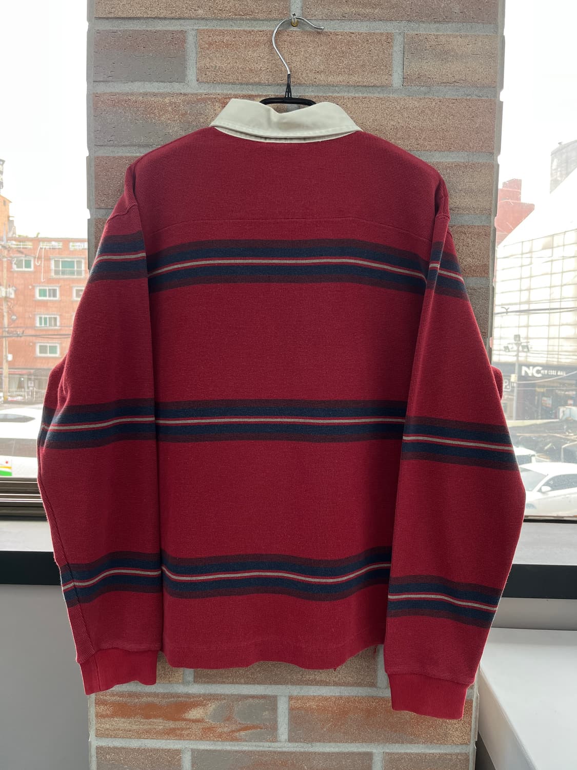 노티카 카라 긴팔 티셔츠 상품이미지7