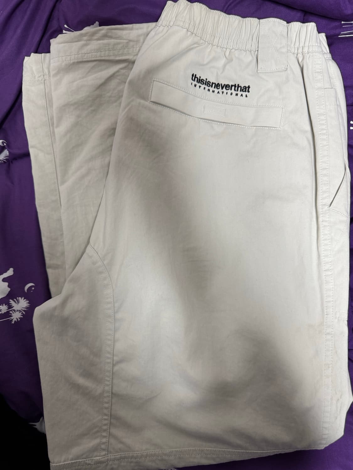 (25ss) 디스이즈네버댓 필드팬츠 스톤 L 상품이미지3