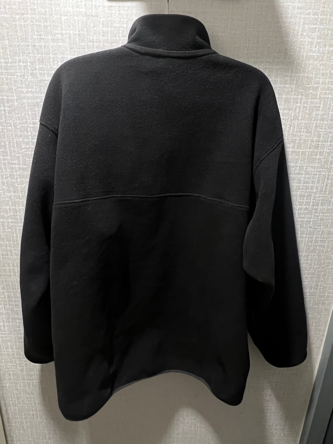 [xl] 파타고니아 신칠라 스냅티 플리스 풀오버 블랙 포지 그레이 상품이미지5