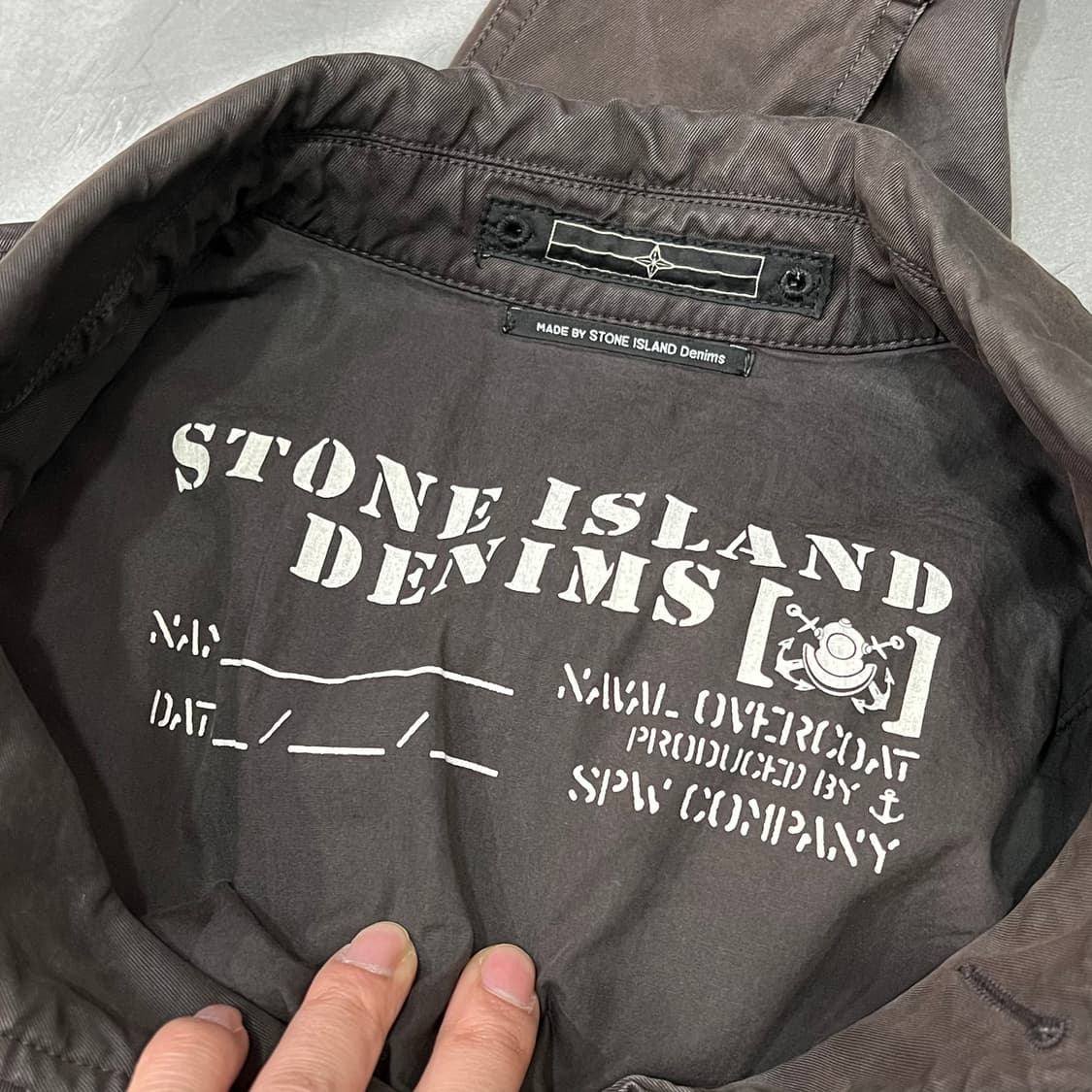  올드 스톤아일랜드 데님 워크 자켓 +명품감정서 y14464 상품이미지6