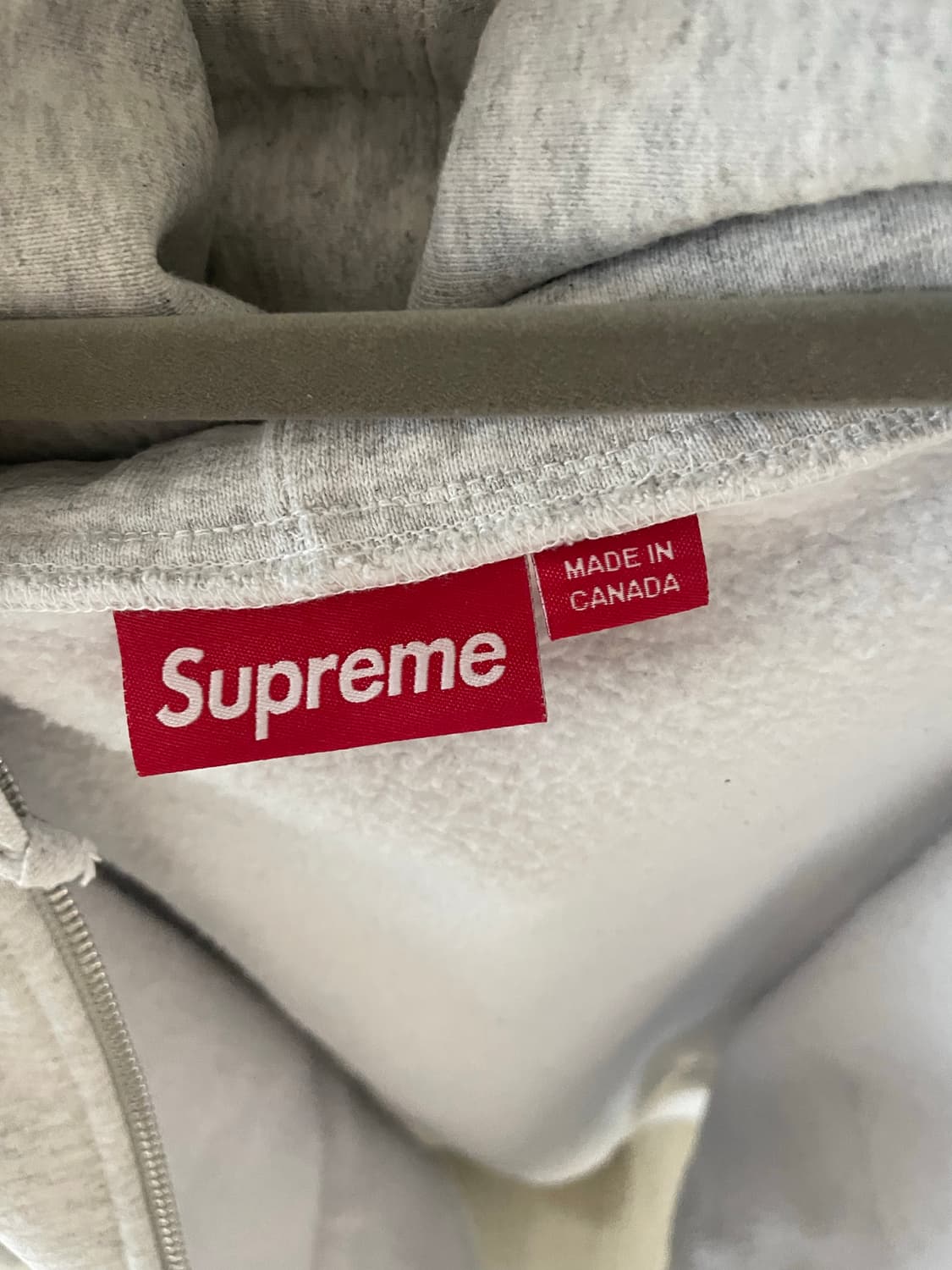 슈프림 S 로고 후드집업 XL 24FW 상품이미지3