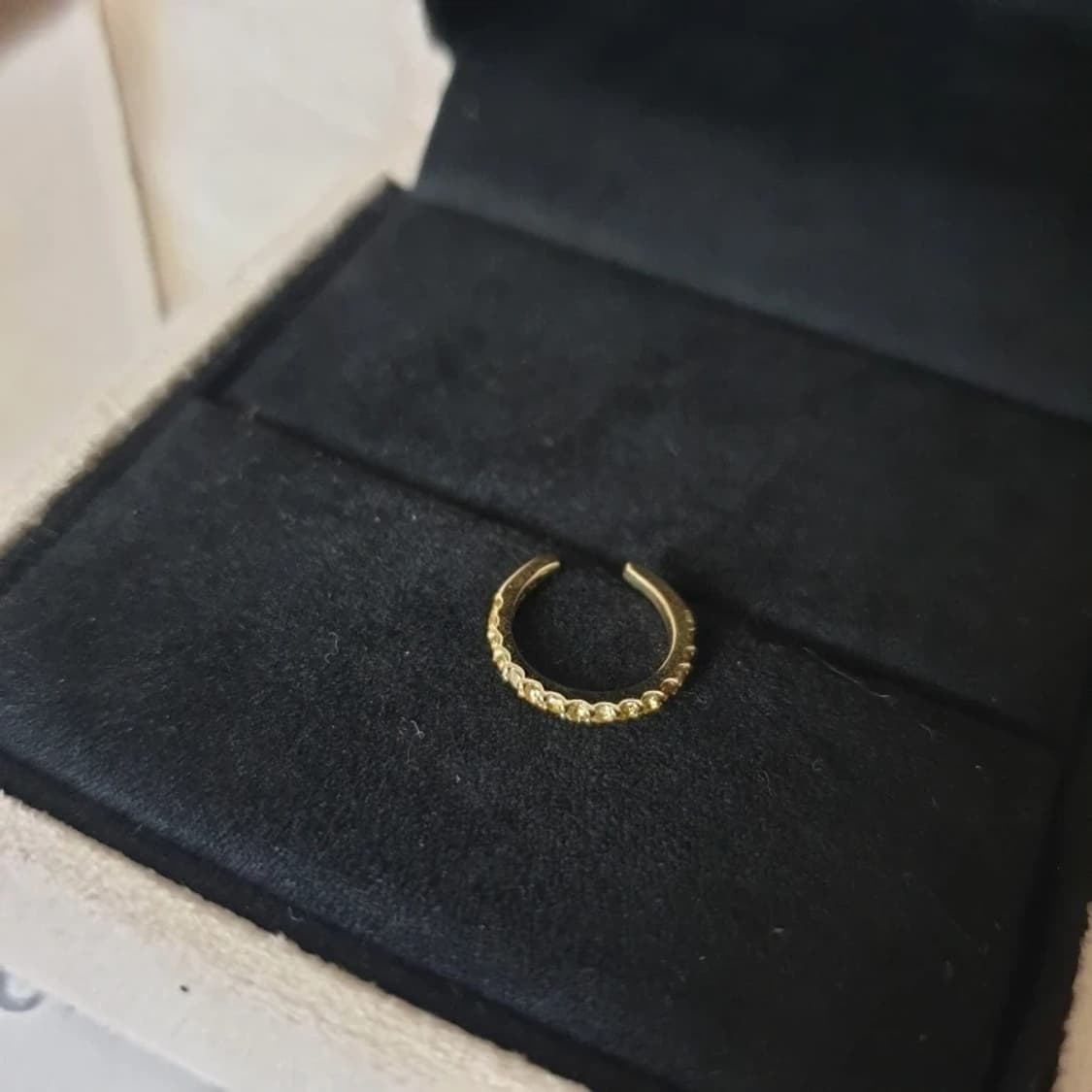 디디에두보 14K골드 옐로우사파이어 이어커프 한쪽 귀걸이 상품이미지6