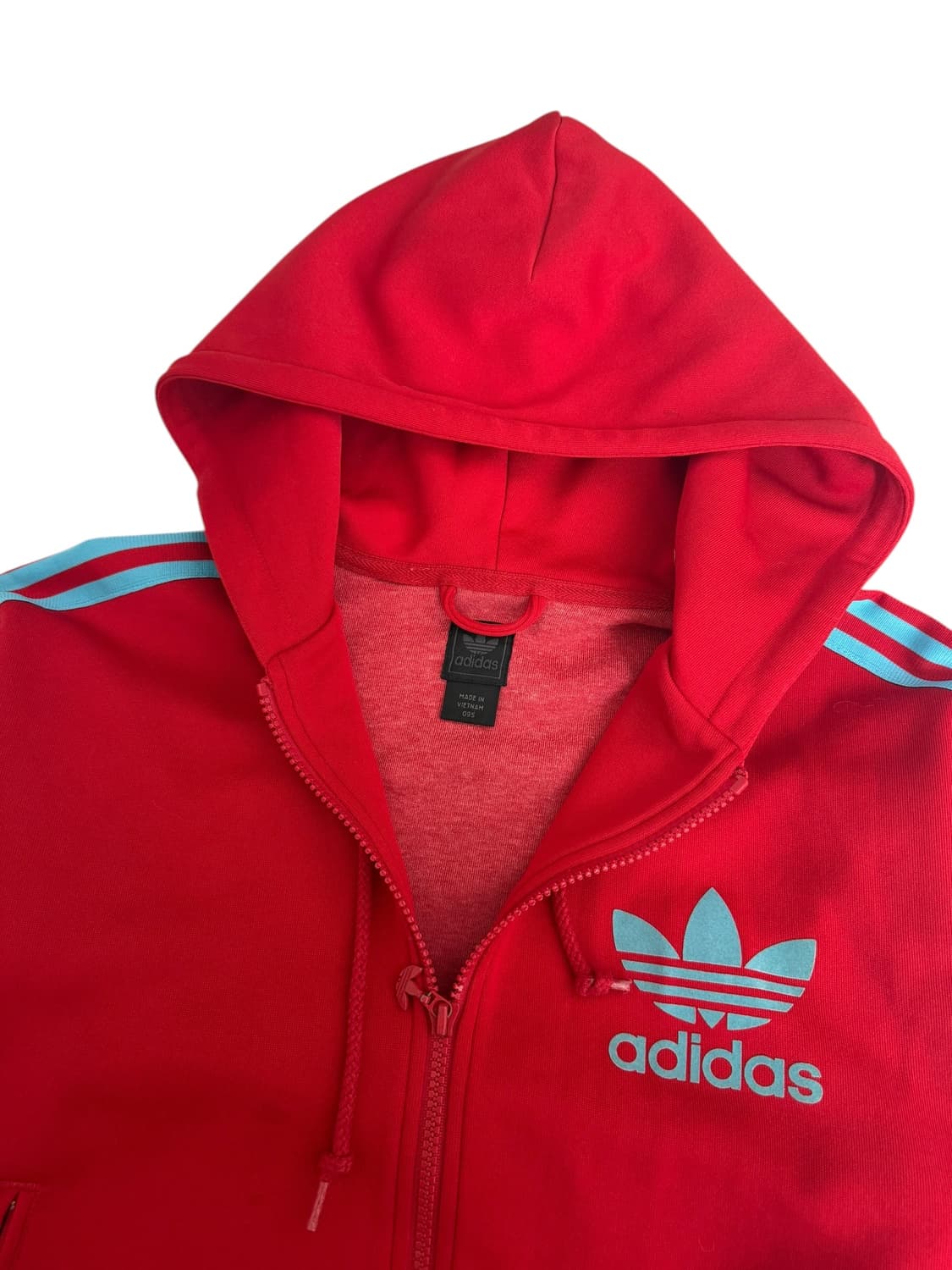 아디다스 레드 후드 져지 상품이미지8