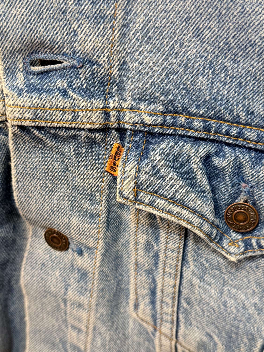 리바이스 오렌지탭 데님자켓 상품이미지5