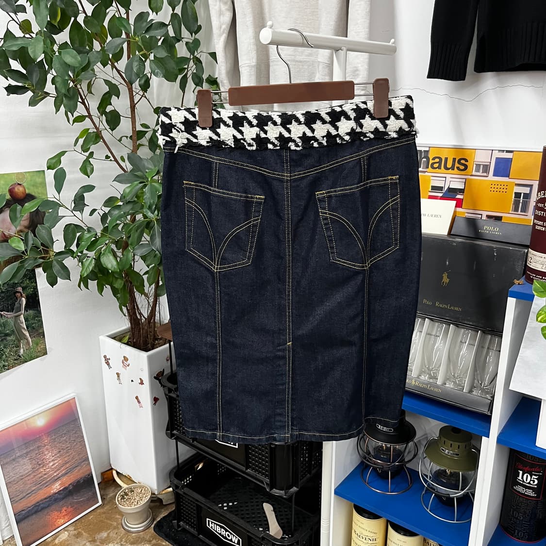 돌체앤가바나 우먼 하운트투스 데님셋업 새상품 L/44 상품이미지7