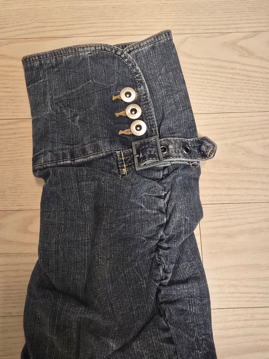 Vintage Custom Reworked Denim Set 상품이미지4