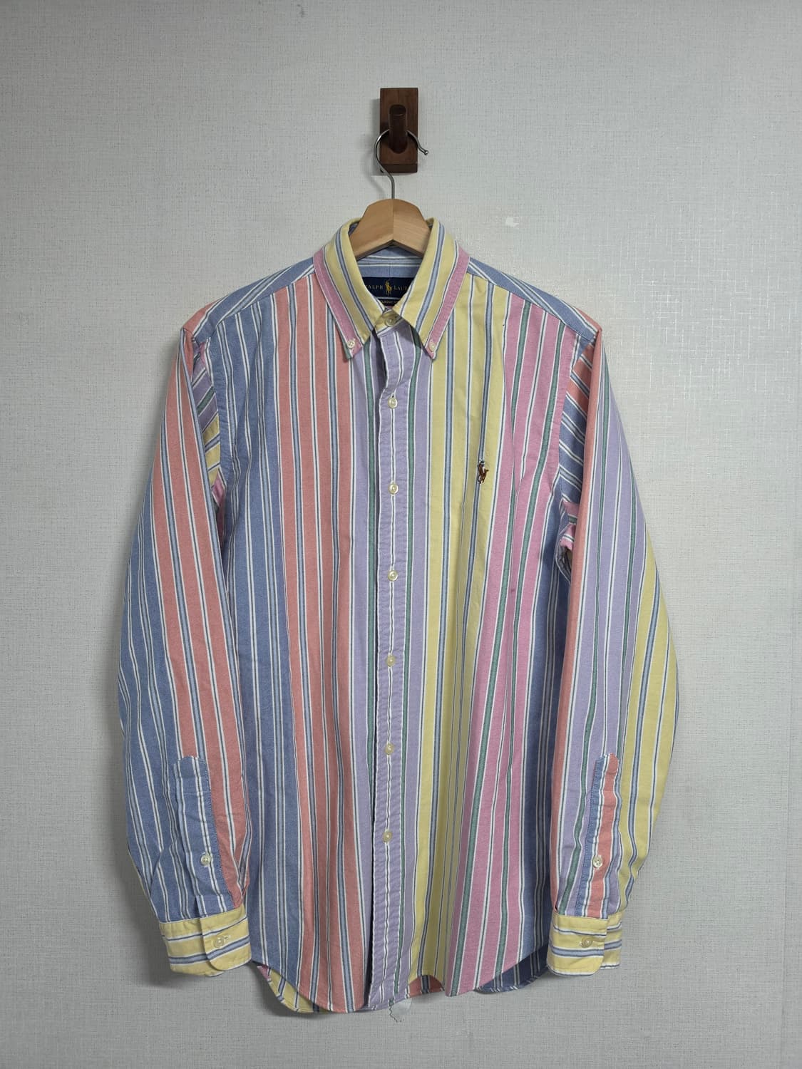 폴로 랄프로렌 클래식핏 멀티 스트라이프 셔츠 S 상품이미지2