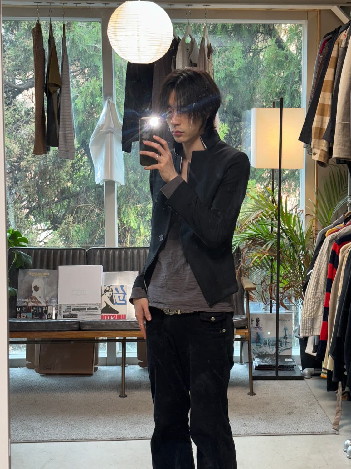 빈티지 스탠드 카라 자켓 상품이미지7