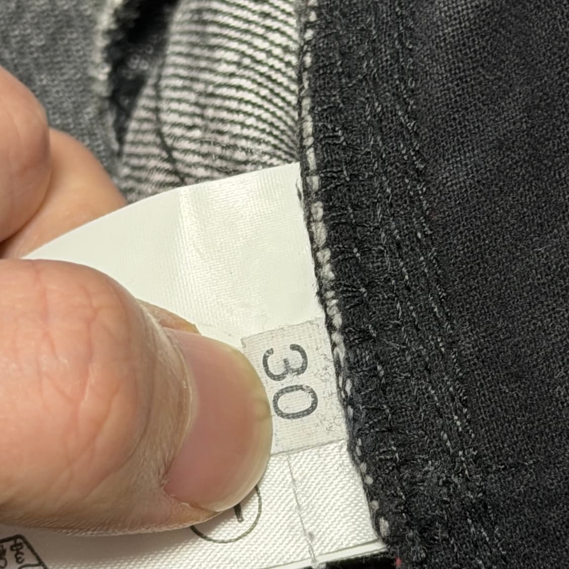 발망 데카르넹 11fw 페인트 셀비지 데님 30 상품이미지7