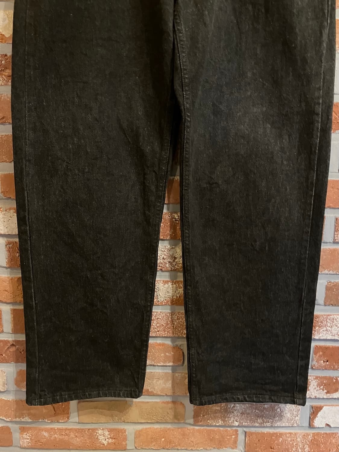 빈티지 리바이스 569 블랙진 흑청 데님 팬츠 상품이미지4