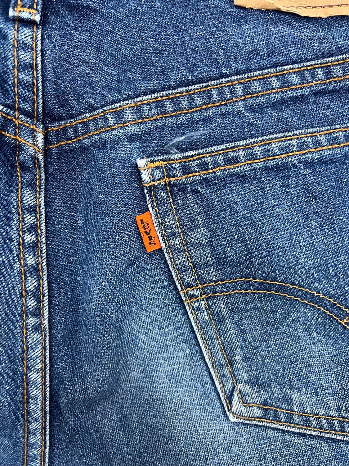 70~80년도 리바이스 오렌지 택 상품이미지2