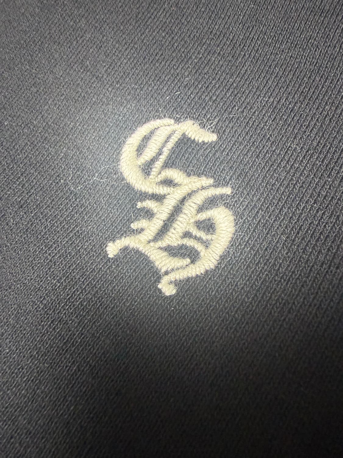 크롬하츠 버티컬 로고 자수 맨투맨 M사이즈 새상품 상품이미지4