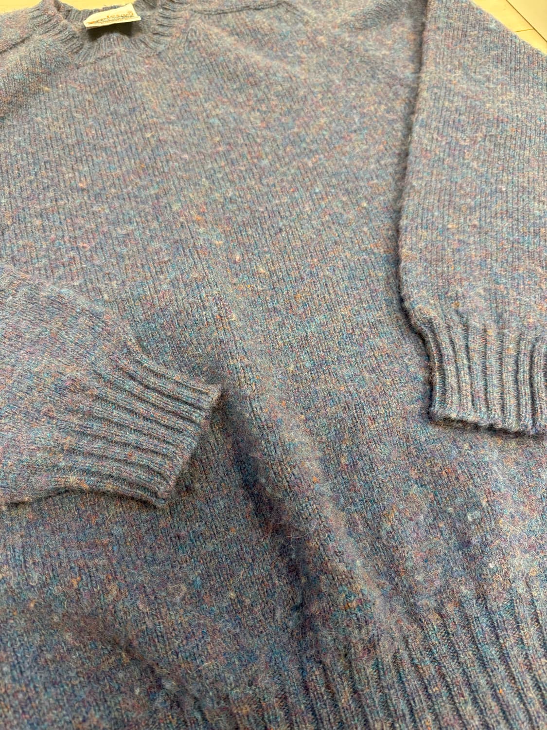 Jamieson‘s shetland wool 크루넥 니트 상품이미지3