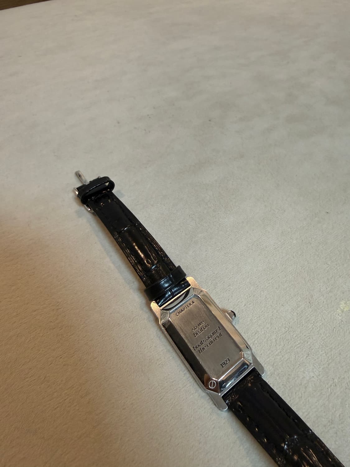 가만 가죽 팔찌 개츠비 마지막 구절 / 단품 상품이미지4