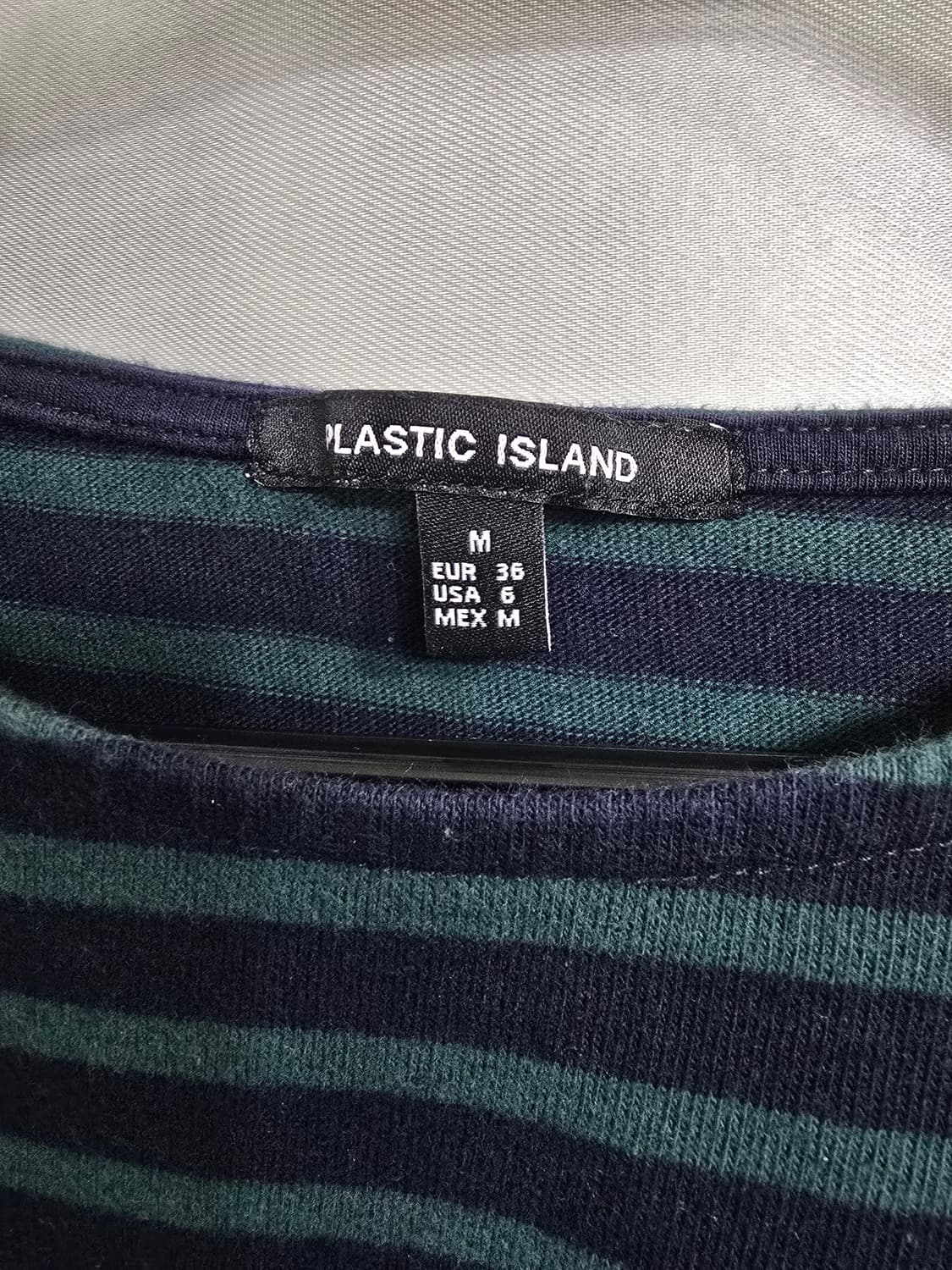 플라스틱아일랜드 스트라이프 긴팔 티셔츠 (1567) 상품이미지3