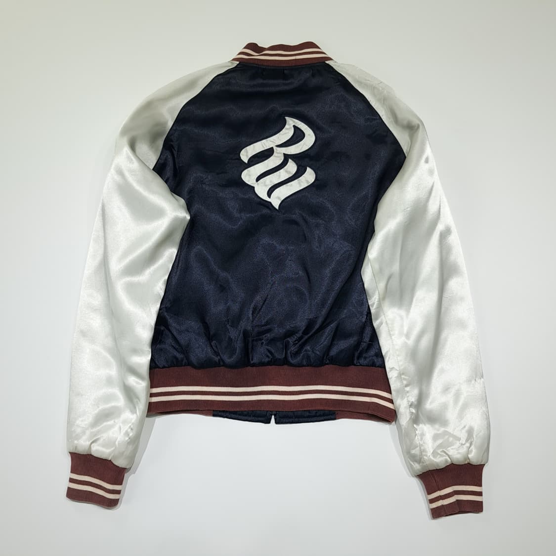 CL937 S 로카웨어 00s 한국판 새틴 바시티자켓 상품이미지8